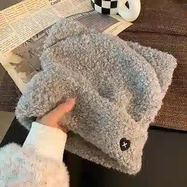 杨同学 可爱百搭保暖舒适 绒线 帽子 男女同款情侣款