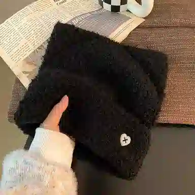 杨同学 可爱百搭保暖舒适 绒线 帽子 男女同款情侣款