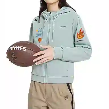 DESCENTE Logo Zip Hoodie