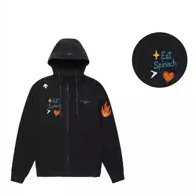 DESCENTE Logo Zip Hoodie