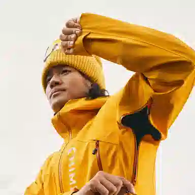 探路者  专业户外登山  防水防风冲锋衣 男款