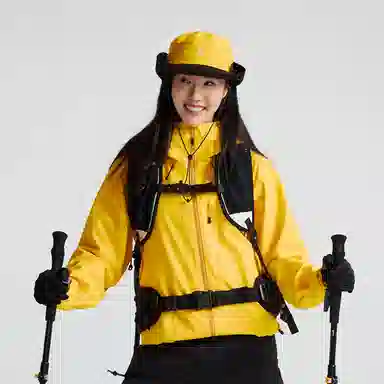 探路者  专业户外登山  防水防风耐磨冲锋衣 女款