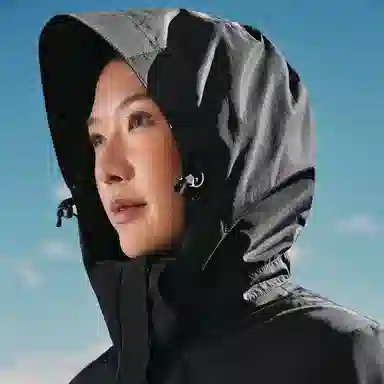 探路者  防风防水保暖户外两件套  防水防风透气耐磨保暖防雨冲锋衣 女款