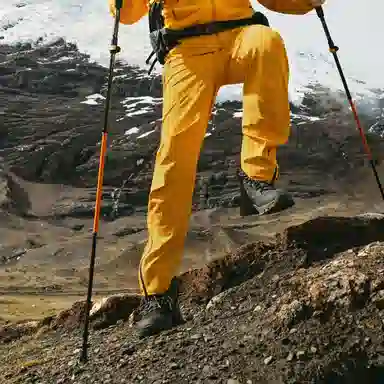 探路者 户外登山 防水透湿 高弹耐磨硬壳冲锋裤 男女同款