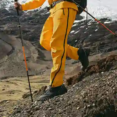 探路者 户外登山 防水透湿 高弹耐磨硬壳冲锋裤 男女同款