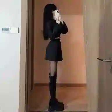 桴生 韩系幂式秋收腰显瘦腰带西服外套西装 女款