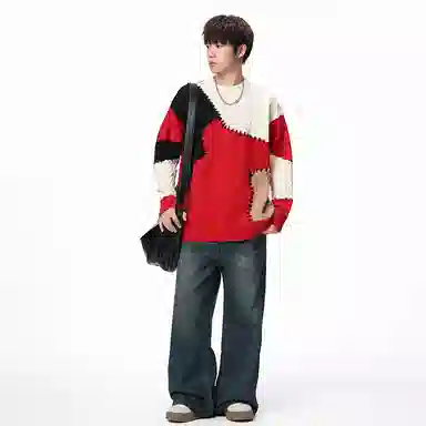 WilliamPOLO Crewneck Knit Sweater