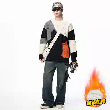 WilliamPOLO Crewneck Knit Sweater