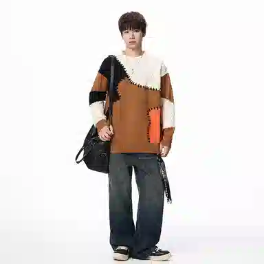 WilliamPOLO Crewneck Knit Sweater