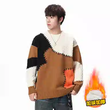 WilliamPOLO Crewneck Knit Sweater