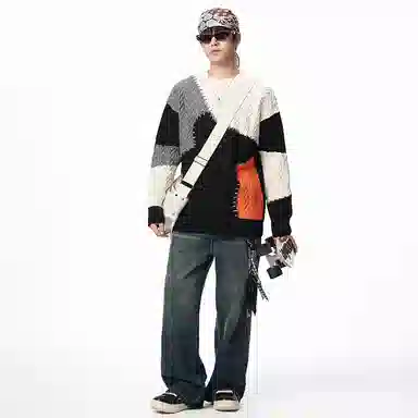 WilliamPOLO Crewneck Knit Sweater