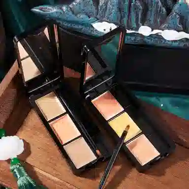 益若翼 猫头鹰三色遮瑕膏 磨皮