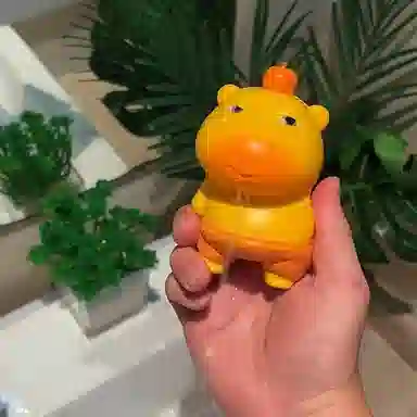 半粒 水豚噜噜解压神器捏捏乐喷水安抚 慢回弹公仔 早教益智玩具