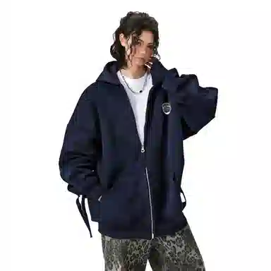 图兰朵 美式街头印花百搭舒适时尚潮流休闲长袖卫衣 男女同款