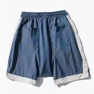 乱步 美式篮球夏季字母嘻哈街头运动裤中裤子宽松阔腿五分裤休闲短裤 男女同款