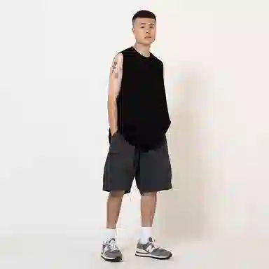 乱步 舒适百搭宽松休闲时尚无袖背心 男女同款