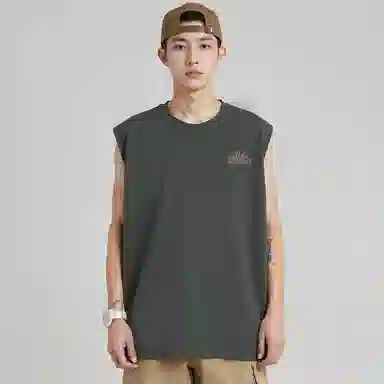 乱步 港风山系户外坎肩无袖背心 男女同款