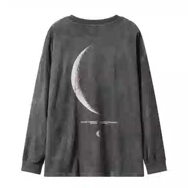 乱步 字母刺绣美式圆领卫衣 男女同款