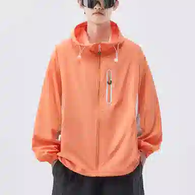 帝狼牛 宽松潮牌山系轻薄户外连帽长袖透气防紫外线防晒服 男女同款