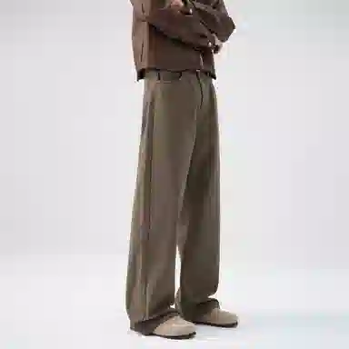 帝狼牛 复古宽松垂感百搭基础款休闲牛仔裤 男女同款