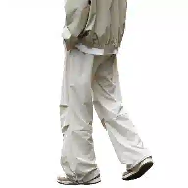 帝狼牛 美式复古山系户外宽松百搭日常通勤休闲裤 男女同款
