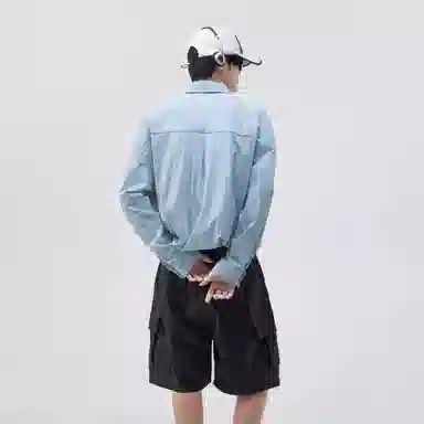 帝狼牛 山系户外翻领宽松舒适落肩防晒服 男女同款