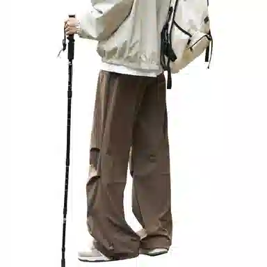 帝狼牛 美式复古山系户外宽松百搭日常通勤休闲裤 男女同款