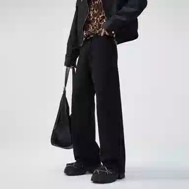 帝狼牛 复古宽松垂感百搭基础款休闲牛仔裤 男女同款