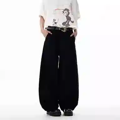 帝狼牛 美式复古百搭宽松工装休闲裤 男女同款