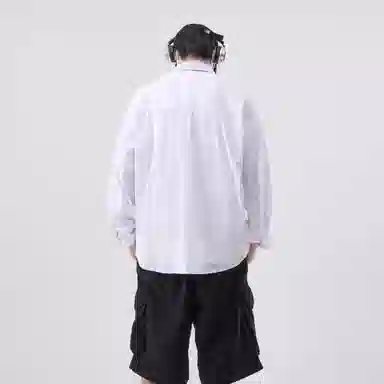 帝狼牛 山系户外翻领宽松舒适落肩防晒服 男女同款