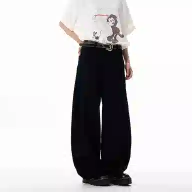 帝狼牛 美式复古百搭宽松工装休闲裤 男女同款