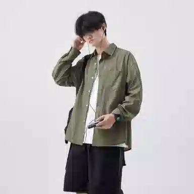 帝狼牛 山系户外翻领宽松舒适落肩防晒服 男女同款