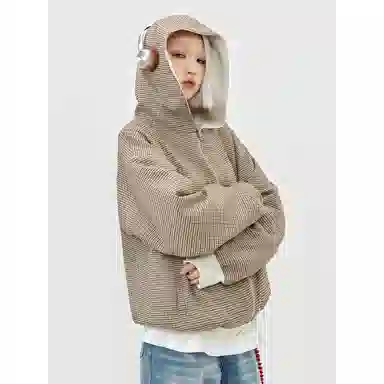 WKOOG Cleanfit Reversible Houndstooth Jacket