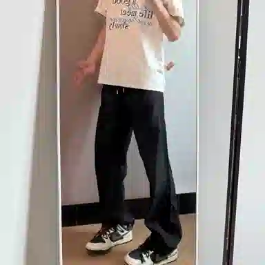 虫小绿 美式高街机能风运动工装裤 多场景适用 舒适亲肤 防水速干休闲裤 男女同款
