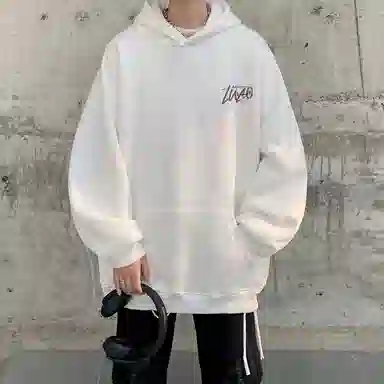 诗丹帝国 潮牌美式重磅带帽衣服男生秋冬季青少年休闲宽松早秋运动穿搭情侣外套卫衣 男款