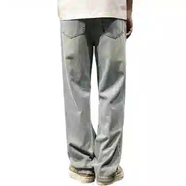 Lujebang Vintage Loose Jeans Light Blue