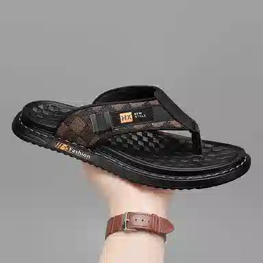 隆鹰 轻盈舒适百搭出行 轻盈人字拖鞋 男款