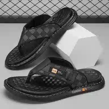 隆鹰 轻盈舒适百搭出行 轻盈人字拖鞋 男款