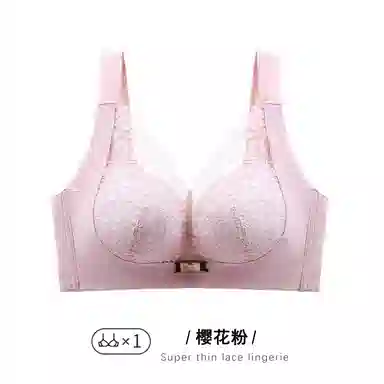 黛尔佳人 性感无痕内衣女小胸聚拢收副乳防下垂胸罩爆款无钢圈文胸 女款