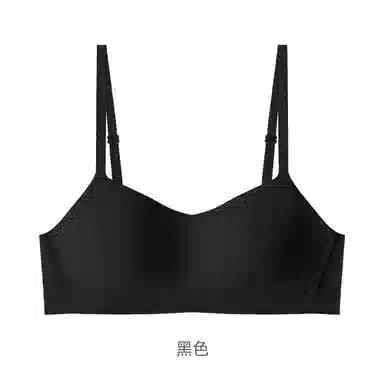 黛尔佳人 云感无痕裸感薄内衣女大胸显小上托无钢圈小胸微聚拢透气睡眠文胸 女款