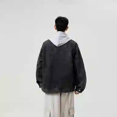 Lonsdale Vintage Logo Denim Jacket