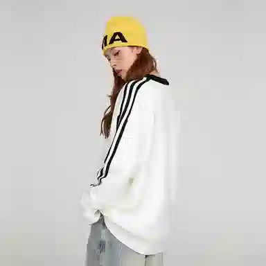 Lonsdale Retro Striped Crewneck Sweater