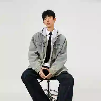 Lonsdale Vintage Logo Denim Jacket