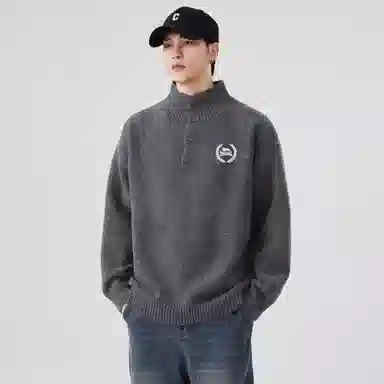 Lonsdale Retro Embroidered Sweater