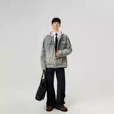 Lonsdale Vintage Logo Denim Jacket