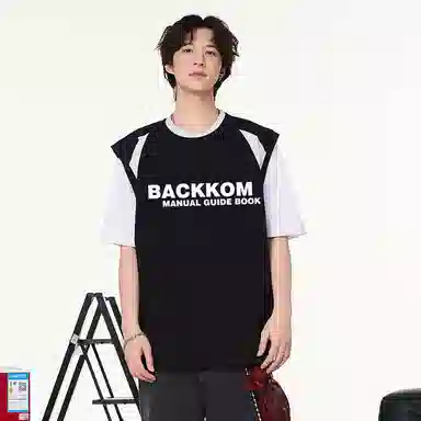 大卫贝肯 宽松舒适透气无性别无袖坎肩休闲宽松舒适圆领美式高街背心 男女同款