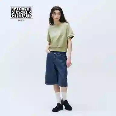 MARITHE FRANCOIS GIRBAUD LOGO SS25 T