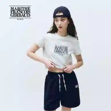 MARITHE FRANCOIS GIRBAUD logo ins T