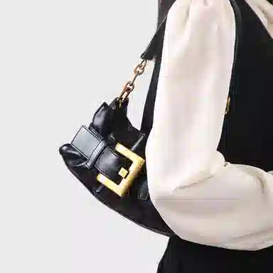 JANITINO Retro Baguette Bag