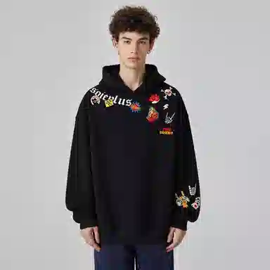 SOIEPLUS Skull Hoodie